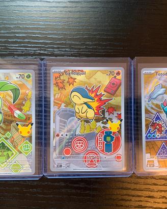 Carte Pokémon Trio johto