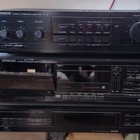 Impianto stereo Kenwood anni '90