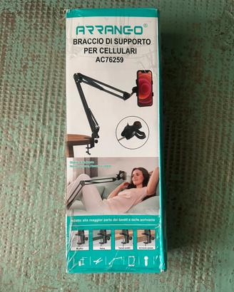 Braccio supporto smartphone