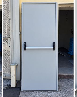 Porta tagliafuoco con maniglione antipanico