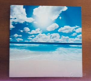 Quadro in tela con supporto