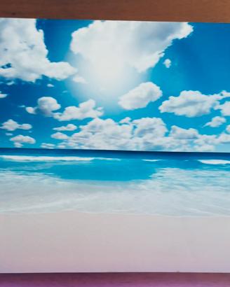 Quadro in tela con supporto