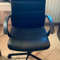 Sedia poltrona scrivania ufficio ergonomica