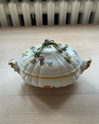 Zuppiera piccola / Tureen in porcellana Meissen