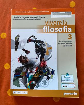 Vivere la filosofia- Volume 3