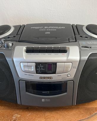 AIWA Compact stereo Radio lettore cassette cd