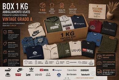Box 1 Kg  usato firmato grado A