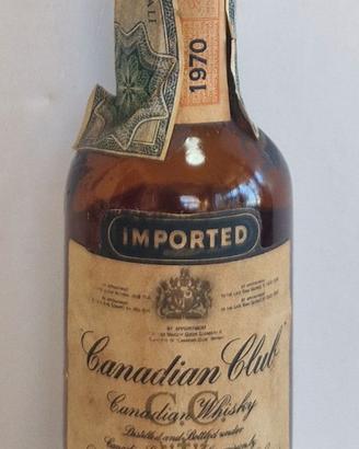 Mignon Canadian Club 1970 Whisky 4,7 cl