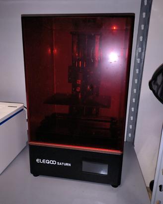 Stampante 3D a resina Elegoo Saturn +3kg resina