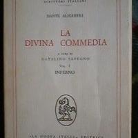 "Divina Commedia" 2 vol. vintage commentati