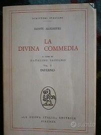 "Divina Commedia" 2 vol. vintage commentati