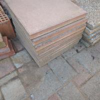 piastrelle  rosse da già 