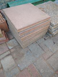 piastrelle  rosse da già 