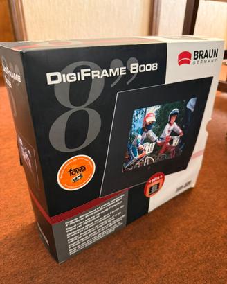 Cornice digitale Digiframe Braun8008