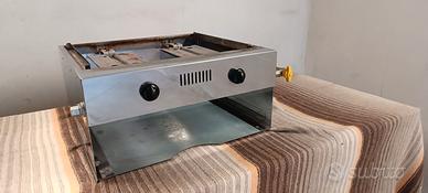 barbecue a gas inox