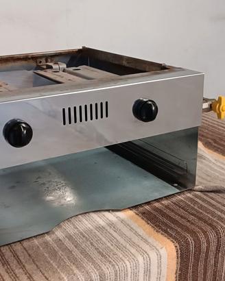 barbecue a gas inox