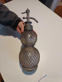 seltzer sifone doppia sfera fine '800