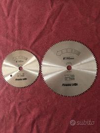 Lame Circolari Cromate Piranha per Legno