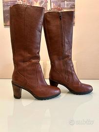 Stivali Timberland in vera pelle