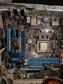 Scheda madre Asus H61M + CPU Pentium G630