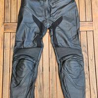 Pantaloni moto pelle donna