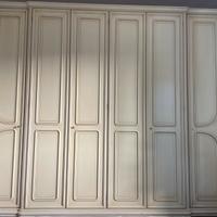 armadio legno 6 ante