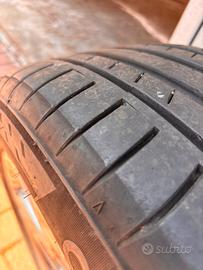 4 cerchi originali Audi con gomme estive