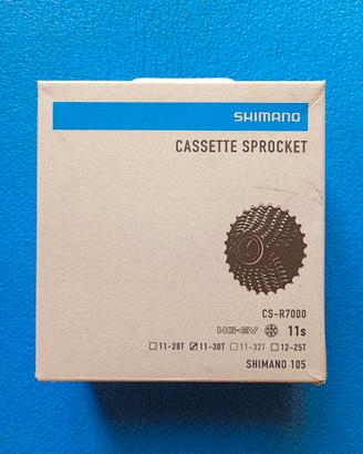 Cassetta Shimano 105 CS-R7000 11v 11-30T (NUOVA)