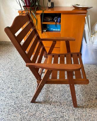Sedie da giardino