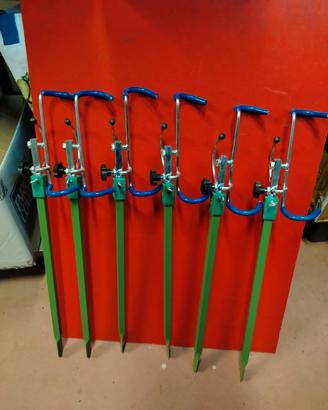 Appoggia canne allungabile Euro 3 l'uno