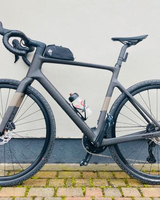 Bicicletta scott addict gravel 40 black L56