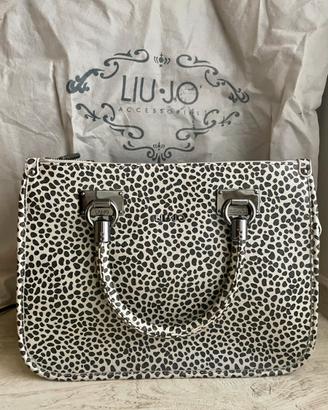 Borsa originale Liu Jo a stampa animalier