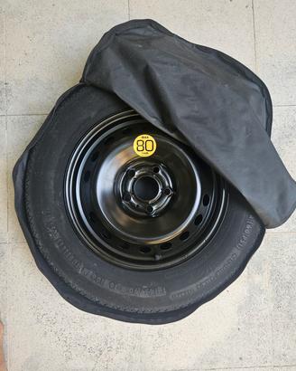 ruotino per 18" nissan quasquai con sacca