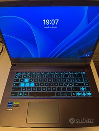 Laptop Gaming MSI THIN 15 32GB