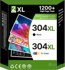 304 XL 304XL Cartucce d'inchiostro per HP