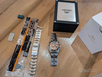 Diver ORIENT Kamasu full set + bracciale strapcode