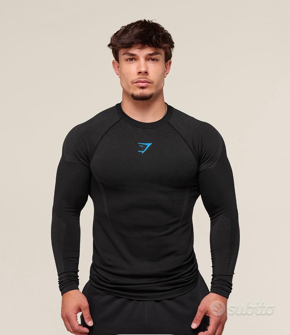 Compression Shirt Magliette Attillate Palestra T-shirt Da Fitness
