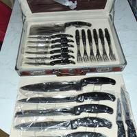 Set da shef di coltelli e posate