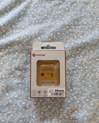 Cover di ricambio trasparente per Apple Watch 45mm