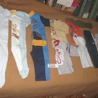 Nr 10 capi per bimbo di 18 mesi (tot. E 15)