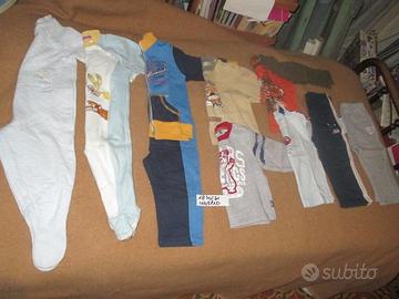 Nr 10 capi per bimbo di 18 mesi (tot. E 15)