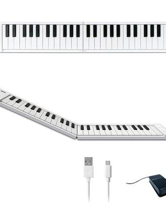 Carry-on Folding Piano 49 Touch - White