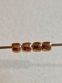 4 mini granelli Dodo oro rosa nuovi