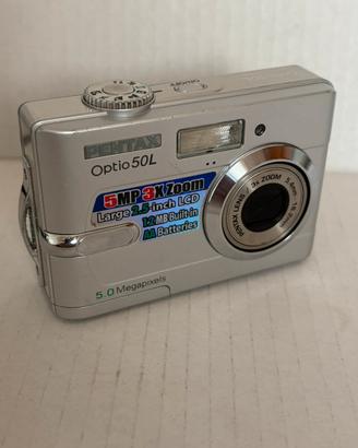 Fotocamera Pentax Optio 50L digitale compatta 2005