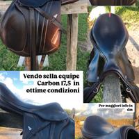 SELLA SALTO OSTACOLI EQUIPE 17,5