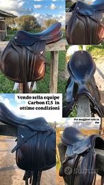 SELLA SALTO OSTACOLI EQUIPE 17,5