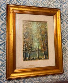 Dipinto originale a olio su tela, firmato C. Mele