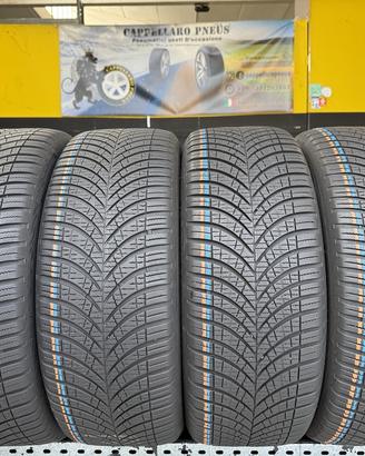 4 Gomme 235/55R18 Goodyear 4 Stagioni 80% residui