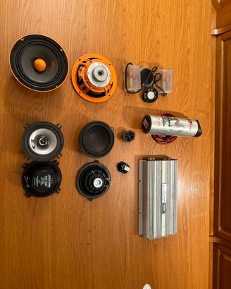 Varie impianto audio auto