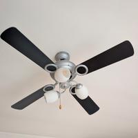 lampadario con ventilatore 